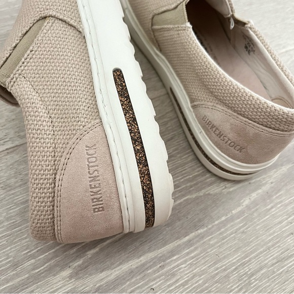 Birkenstock "Oswego" Canvas-Suede Sandcastle 36 - Picture 6 of 8